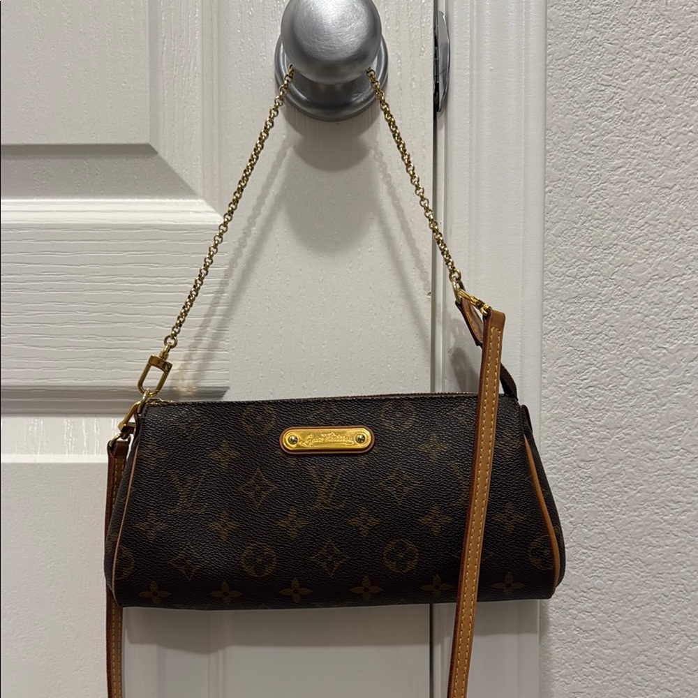 Louis Vuitton Eva Monogram Pochette Shoulder Bag